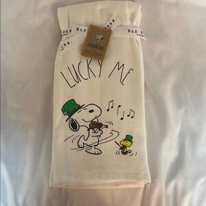 Rae Dunn Lucky Me Kitchen Towel